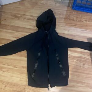 Black Jordan zip up, Size small